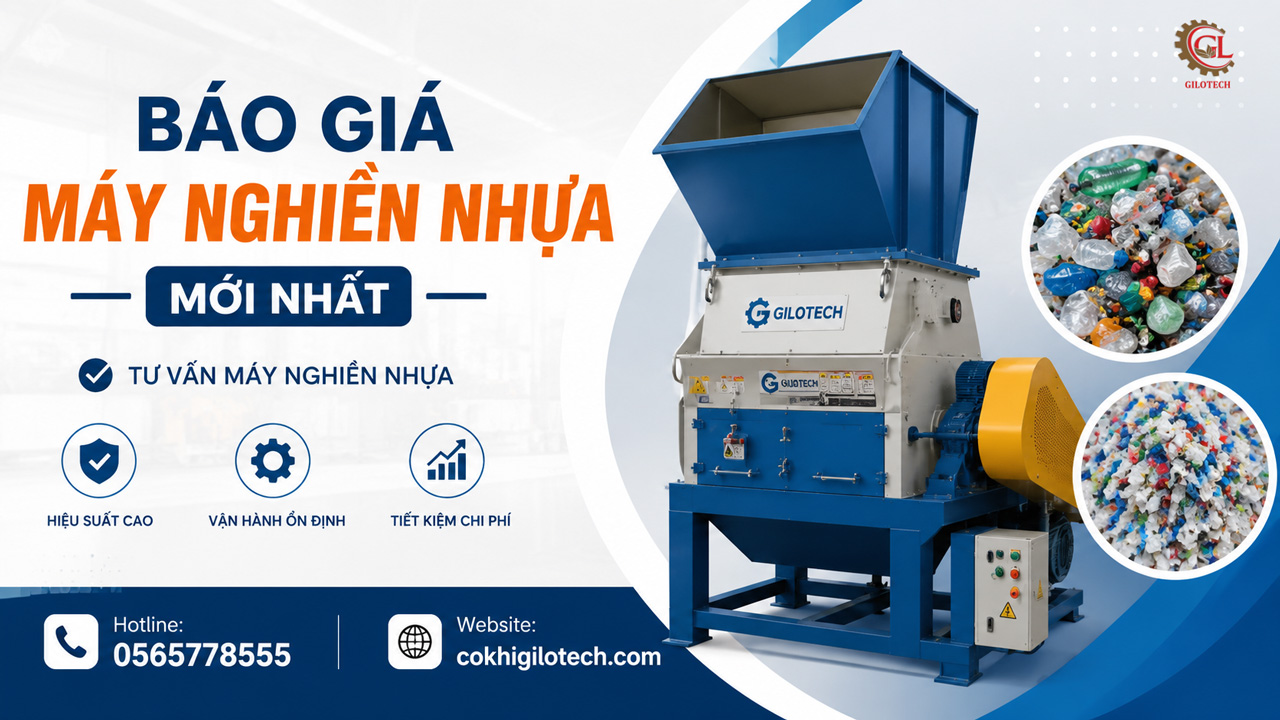 Báo giá máy nghiền nhựa mới nhất | Tư vấn máy nghiền nhựa