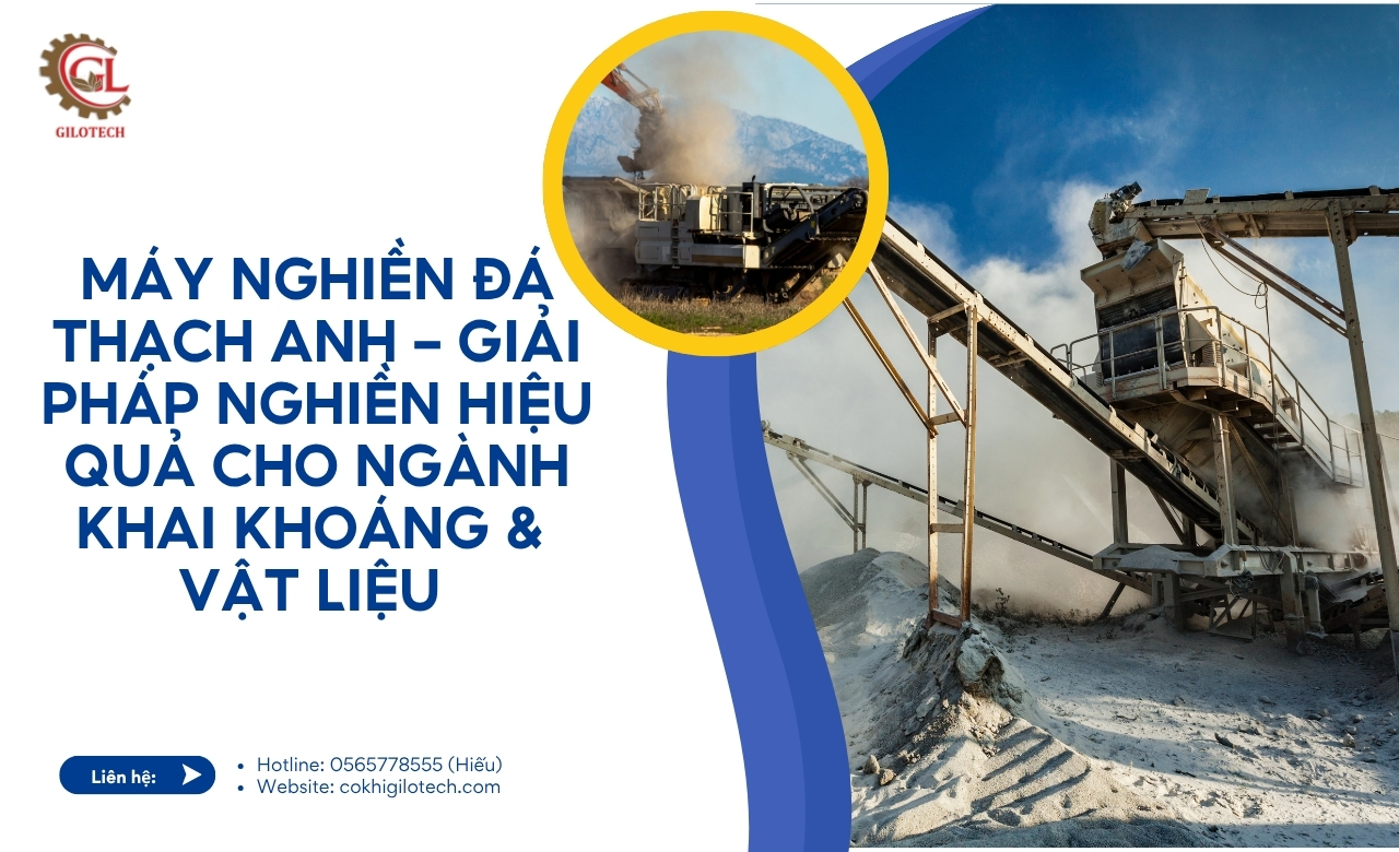 máy nghiền đá thạch anh