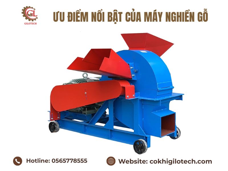 Ưu điểm nổi bật của máy nghiền gỗ Ưu điểm nổi bật của máy nghiền gỗ