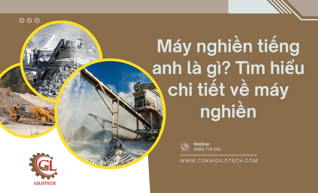 máy nghiền tiếng anh là gì