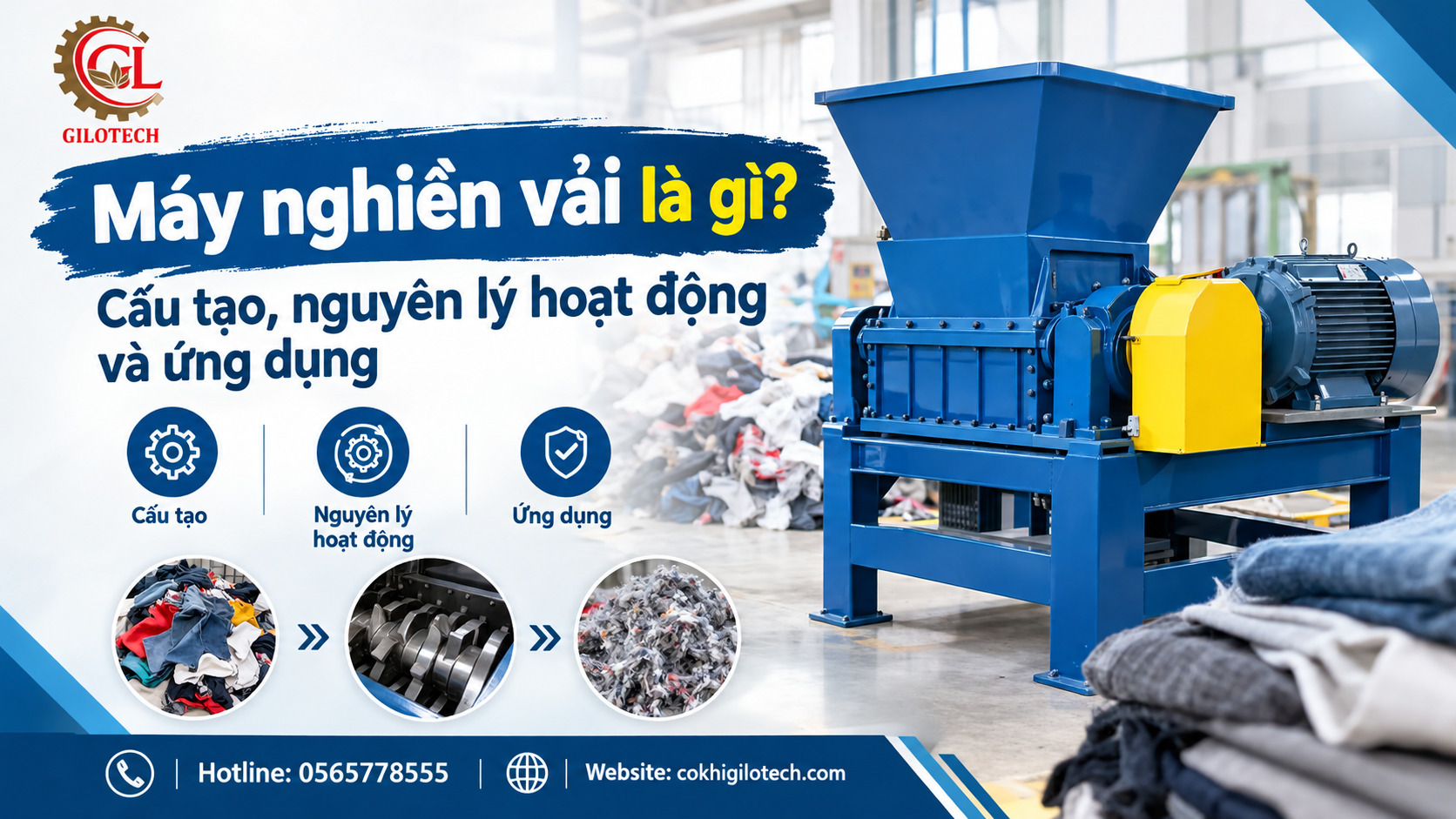 Máy nghiền vải là gì